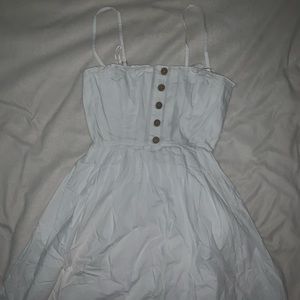 White Free People Midi Dress